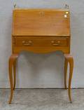 Ladys Sycamore Slantlid Writing Desk