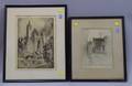 Two 20th Century American School Etchings