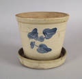Stoneware flowerpot 19th c