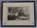 Albert Besnard Etching Le Plumet