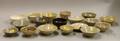 Eighteen Korean and Japanese Glazed Ceramic Tea Bowls