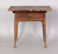 New England Queen Anne pine tavern table ca 1770