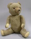 Beige Short Mohair Teddy Bear