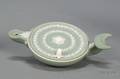 Wedgwood Green Jasper Dip Oil Lamp and Cover