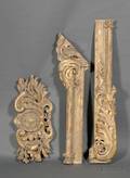 Group of Eight Carved Giltwood Architectural Moldings