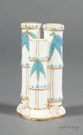 Minton Porcelain Bambooform Vase