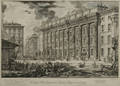 Giovanni Battista Piranesi Italian 17201778 Veduta della Dogana di Terna a Piazza di Pietro