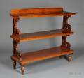 English Oak Threetier Whatnot Stand