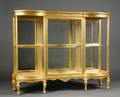 Louis XV Style Giltwood Vitrine