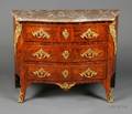 Louis XV Ormolumounted Kingwood and Marbletopped Commode