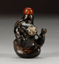Black Coral Snuff Bottle