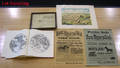 Group of ephemera and prints to include auction advertisement