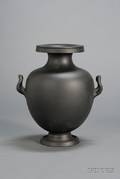 Wedgwood Black Basalt Hydra Shape Vase