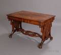 Art Nouveau Inlaid Writing Desk