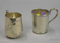 Two Mid19th Century Silver Mugs