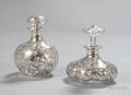 Two Silver Overlay Colognes