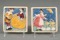 Two Newcomb Pottery Decorated Tiles