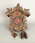 Carved cuckoo clock