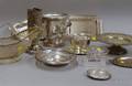 Group of Silver Plated and Sterling Serving Items