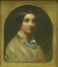 Framed Oil on Canvas Victorian Portrait of a Young Woman
