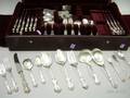 Reed  Barton Sterling Silver Partial Flatware Service for Twelve