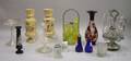 Thirteen Pieces of Victorian Art Glass Tableware