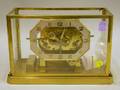 Westminster Chime Brass and Glass Clock