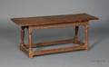 Jacobean Carved Oak Low Table