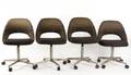 Set of 4 Eero Saarinen for Knoll Office Chairs