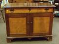 G MacIntosh Restorations Cherry and Birdseye Maple Side Cabinet