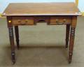 English Brassmounted Mahogany Writing Desk