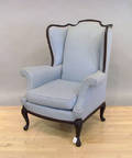 Georgian style wing chair