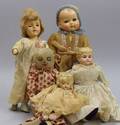 Assorted Group of Dolls and Doll Clothing