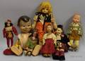 Seven Assorted Costume Dolls