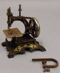 Painted Cast Iron Toy Sewing Machine