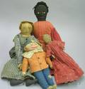 Four Cloth Dolls