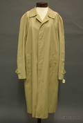 Mans Burberry Raincoat