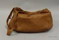 Vintage Maud Frizon Tan Leather Drawstring Handbag
