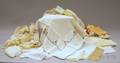 Small Lot of Assorted Lace Crochet Embroidered and Other Linens and Trimmings