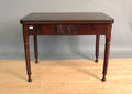 Sheraton mahogany flip top table