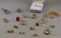 Small Group of Assorted Gold and Gemstone Estate Jewelry