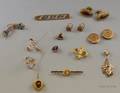 Small Group of Mostly Gold Victorian Jewelry