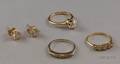 Small Group of Gold and Diamond Estate Jewelry