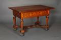 Dutch Fruitwood Marquetryinlaid Mahogany Center Table