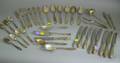 Approximately Thirtyfive Piece Gowe Silber 90 Partial Flatware Set