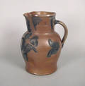 Large Pennsylvania stoneware pitcher 19th c