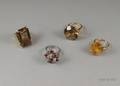 14kt White Gold and Ruby Cocktail Ring and Three 18kt and 14kt Gold and Citrine Rings