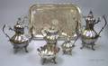 Six piece Reed  Barton Silver Plate Tea Service