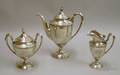 Threepiece American Sterling Silver Coffee Set