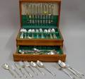 Boxed Set of State House Sterling Flatware with Additional Sterling Flatware